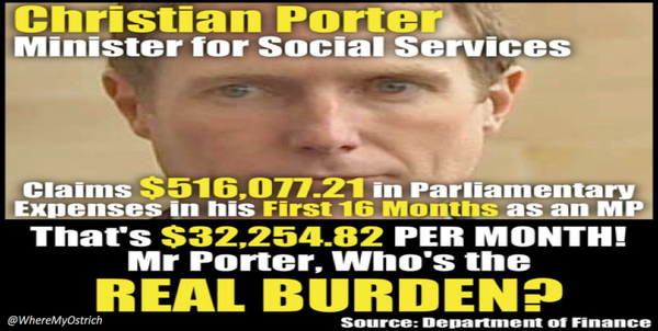the real burden ...